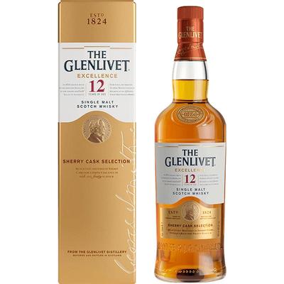 格兰威特40度700ml雪莉桶威士忌