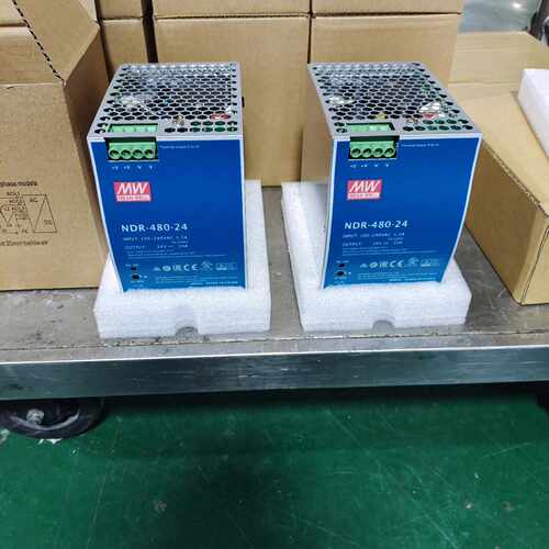询价-明纬NDR-480-24，台湾明纬导轨电源24V20A  正