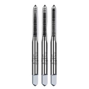 进口日本HTD富士手用直槽丝攻丝锥三支组套装钢铜铁铝专用m2-m30