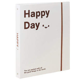 【一科一袋】小槑同学 A4活页文件夹四孔活页夹外壳收纳册试卷收纳袋小学生专用卷子整理夹分类资料册学生用