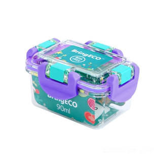 BringECO鲜生日记宠物仓鼠鹦鹉零食密封盒保鲜Tritan储粮罐密封罐