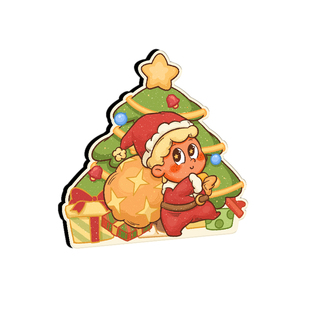 星星人圣诞树装饰画玄关鞋柜摆件挂画创意客厅电视柜桌面氛围布置