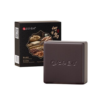 仁和何首乌洗发皂手工中药草本侧柏叶控油去屑防脱固发洗头养发皂