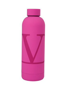 华伦天奴玫粉大V保温杯500ml