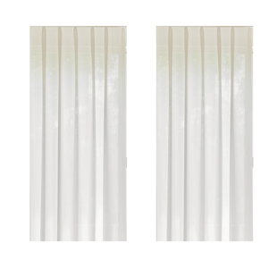 2024新款竖百叶窗纱窗帘透光不透人客厅卧室飘窗阳台白色窗纱白纱