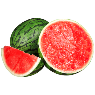 海南麒麟西瓜时令薄皮大西瓜现摘沙瓤有籽西瓜甜瓜当季水果包邮