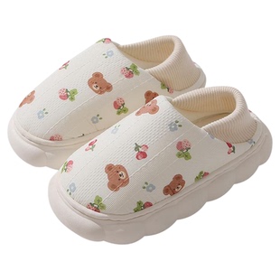 婧麒秋冬包跟软底月子鞋