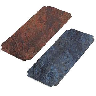 墨海浮金桌旗新中式双面织锦禅意轻奢防水茶席吸水茶垫茶桌餐桌布