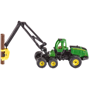 siku约翰迪尔1470E伐木机1652儿童仿真合金车模型男孩收割机玩具