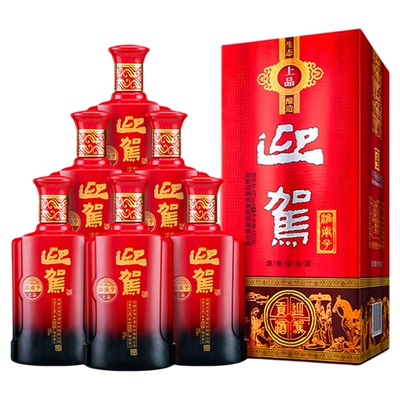 【年货狂欢季】迎驾贡酒淮南子42度450ml*6瓶浓香型纯粮国产白酒