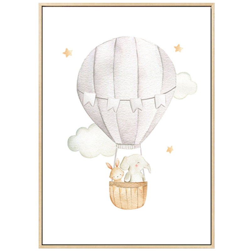 卡通儿童房卧室小清新风装饰画