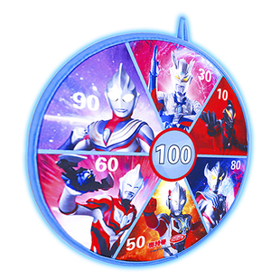 奥特曼飞镖粘粘球儿童摸高3岁男孩跳高运动投掷飞盘安全亲子玩具2