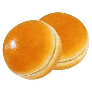 麦可益美式汉堡胚手工面包胚芝麻圆包汉堡胚商用半成品整箱144个