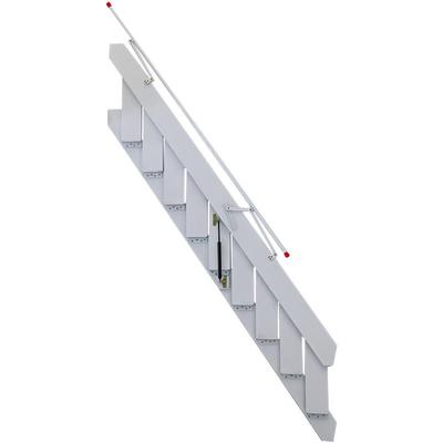 靠墙折叠楼梯实木承重强节省空间