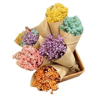 永生满天星干花花束ins网红满天星送闺蜜女友生日礼物家居装饰