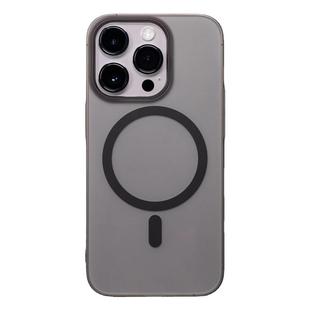 高级感磨砂质感防指纹适用iPhone14promax手机壳新款苹果16PRO黑色15磁吸PC硬壳12超薄13pm男士plus保护套por