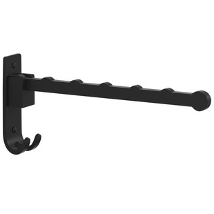 固定折叠衣服挂架免打孔卧室晾衣杆安装在墙上的挂衣架壁挂式粘钩