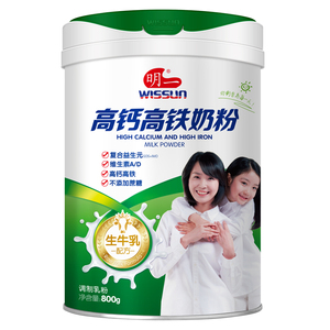 明一全家营养奶粉2罐装