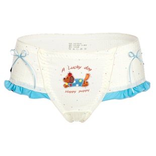 幸运萌犬~甜美可爱纯欲风中腰绝美舒适内裤女7a级抗菌女士三角裤