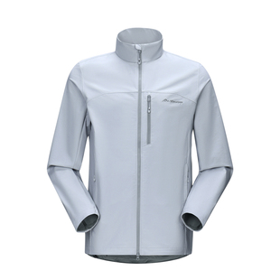 喜马拉雅霜壳立领软壳衣男2026春季新款速干户外夹克徒步外套女