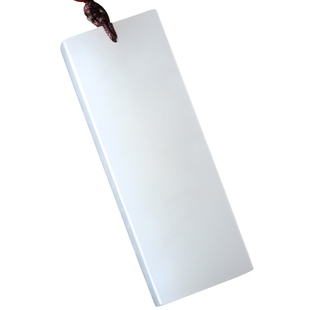 天然新疆羊脂玉平安无事牌白玉吊坠 和田玉平安牌子男款玉石挂件