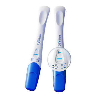 可丽蓝/Clearblue验孕棒早早孕高灵敏早孕试纸及早测验孕2支装