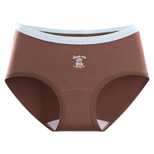 女生内裤学生少女初中纯棉不勒肚子不卡档隐形无痕防滑舒适平角裤