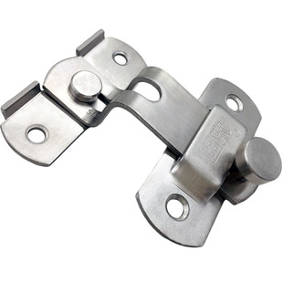 长田201不锈钢S型门窗安全扣防盗门插销儿童安全锁扣专利工厂直销