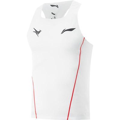 李宁龙雀专业竞速比赛跑步背心男