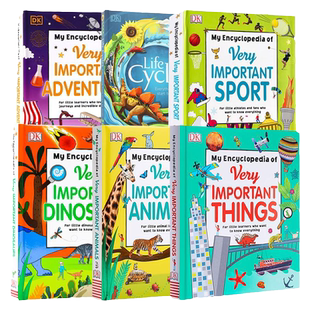 DK Children 我的重点小百科 My Encyclopedia of Very Important 系列 动物  Animals 精装全彩英文原版十万个为什么儿童启蒙认知