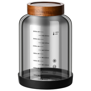 咖啡豆保存罐咖啡粉密封罐玻璃茶叶奶粉存放收纳罐储物罐罐子小罐