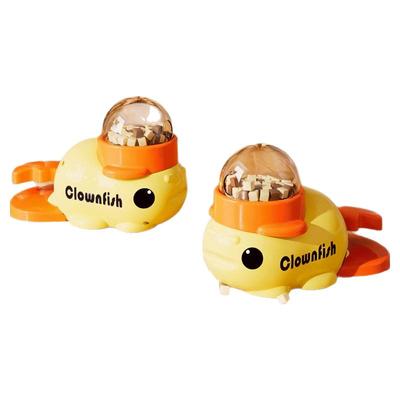 猫咪玩具自嗨解闷逗猫棒小黄鸭漏食器宠物零食冻干发射器小猫用品