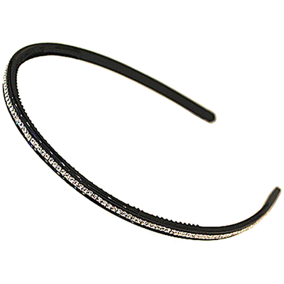 细发箍镶钻买一送一发卡简约