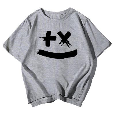 摇滚短袖t恤衫棉花糖同款