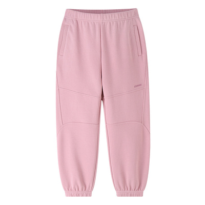 安奈儿童装男童女童裤子2025秋新款运动休闲卫裤弹力宽松束脚长裤