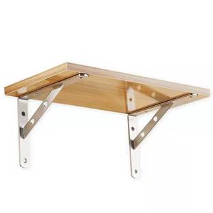 加厚不锈钢三角支架墙壁层板托壁挂置物托架墙面隔板支撑架角码