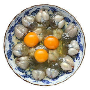 宁波特产新鲜带膏小墨鱼蛋500g乌贼卵咸味非无盐乌鱼蛋海鲜目鱼蛋