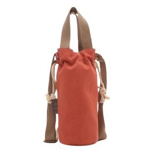 水杯套保护套通用男女新款2024竖款斜挎可背小伞水洗帆布收纳包袋