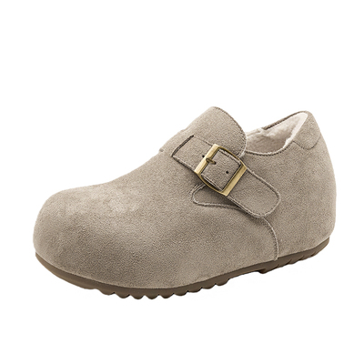 小码内增高小个子勃肯鞋女加绒