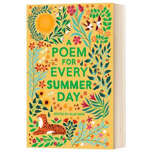 A Poem for Every Summer Day 夏日每天一首诗歌进口原版英文书籍