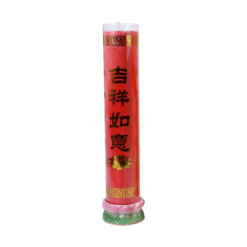 明德酥油灯玻璃斗烛57天长明灯无烟酥油防风供佛敬佛五方财神家用