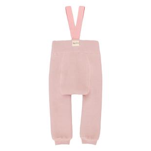 举重裤婴儿背带裤男女宝宝冬加绒高腰护肚大pp裤儿童连裤袜九分裤