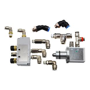 适配J6p配件大全变速箱随动阀控制jh6高低速档转换操纵调压阀接头