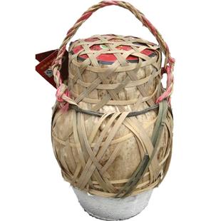 两坛包物流!绍兴黄酒 师爷十年陈手工花雕酒传统竹编 5L坛装10斤