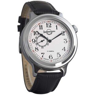 俄罗斯复古男军表大表盘自动机械小三针透底防水防震真皮VOSTOK