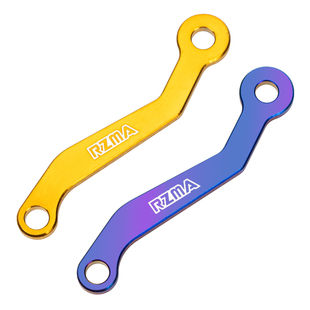 RZMA摩托车电动车制动顶泵油杯架直推上泵刹车钛合金TC4油壶支架