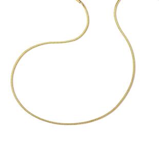 欧美风小众极简蛇骨项链颈链冷淡风叠戴钛钢不掉色细锁骨链简约女