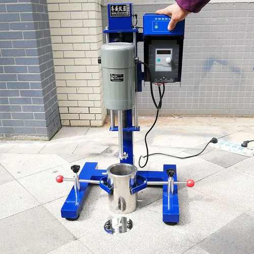 1100W实验分散机油墨油漆涂料分散搅拌机变频小型高速分散机外贸