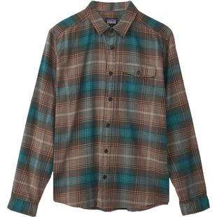 Patagonia格子衬衫衬衣 Fjord Flannel男有机棉法兰绒42400 42410