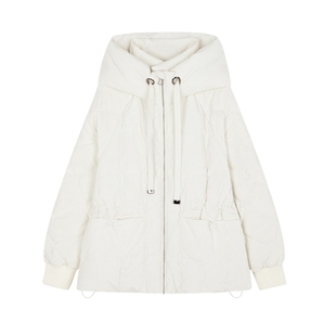 IHIMI妈妈羽绒服女士2025冬季新款高端收腰时尚洋气加厚短款外套